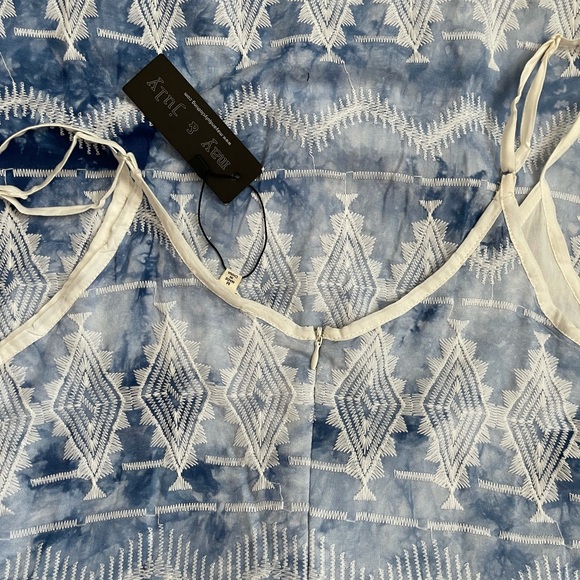 “July & may” Bohemian Summer Dress NWT Size M - Picture 4 of 4